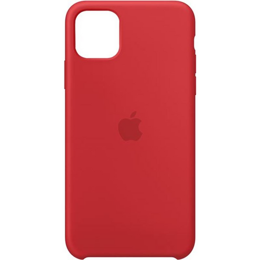 Case de Silicona Apple Para iPhone 11 Pro Max - Rojo