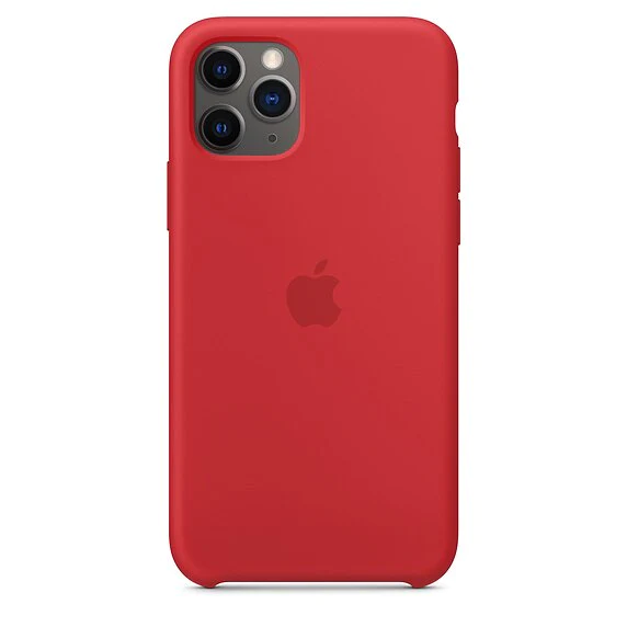 Case de Silicona Apple Para iPhone 11 Pro Max - Rojo