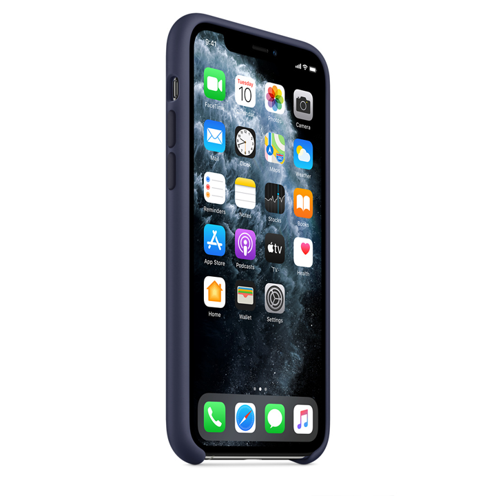 Case de Silicona Apple Para iPhone 11 Pro Max - Azul