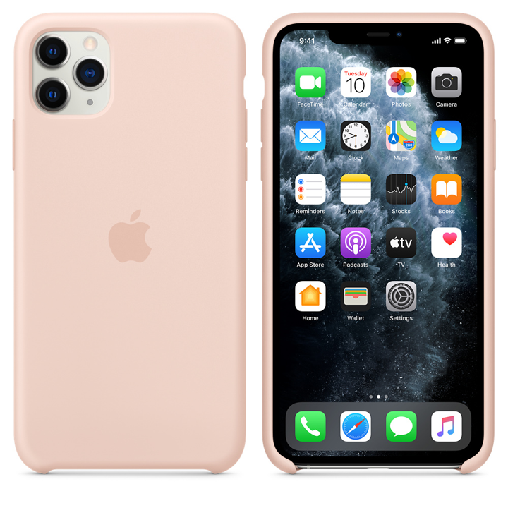 Case de Silicona Apple Para iPhone 11 Pro Max - Rosado