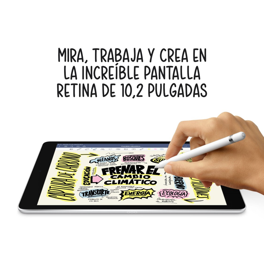 iPad de 10,2 pulgadas 64 GB Plata Wi-Fi