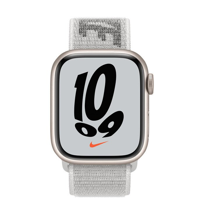 Correa Loop Nike Sport para el Apple Watch 41 mm Talla única - Blanco Polar