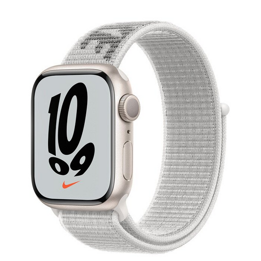 Correa Loop Nike Sport para el Apple Watch 41 mm Talla única - Blanco Polar