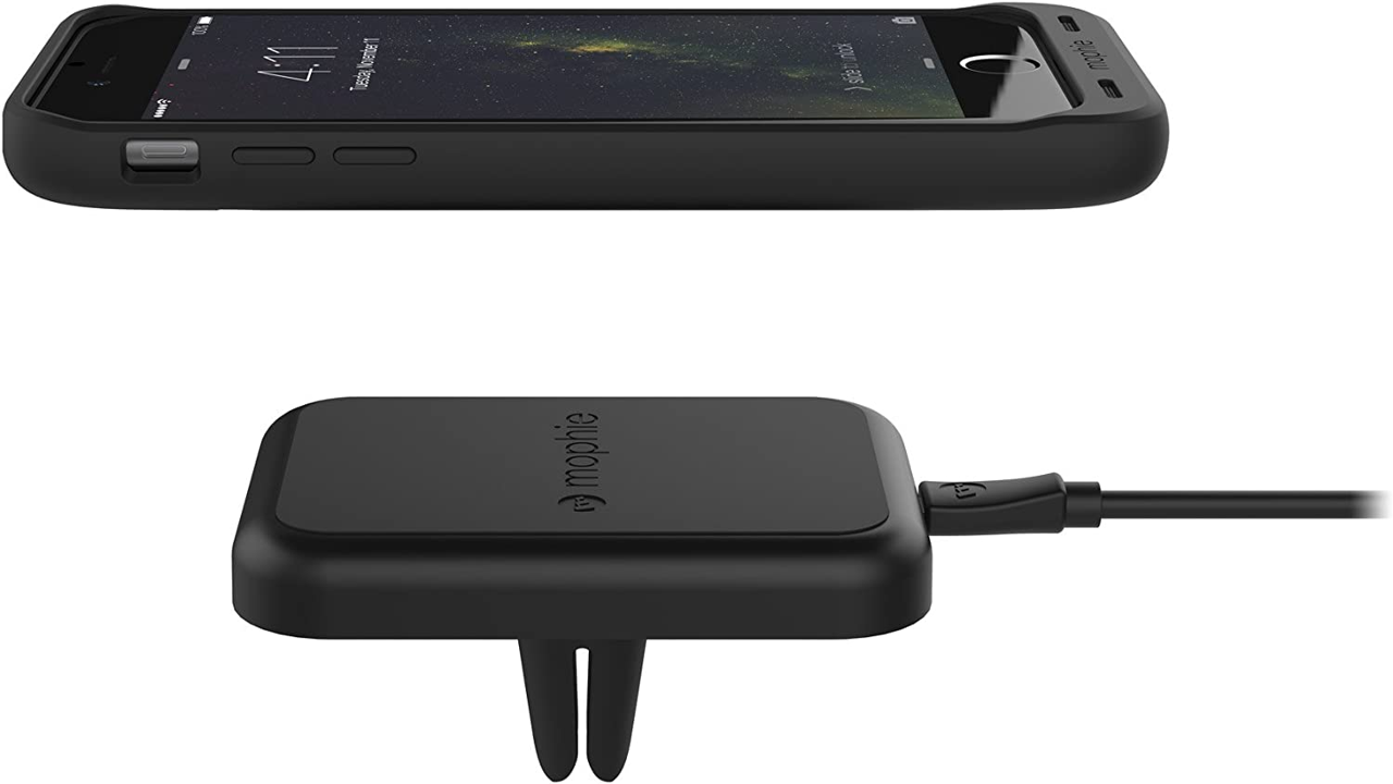 Cargador MOPHIE Inalámbrico Para Carro - Negro