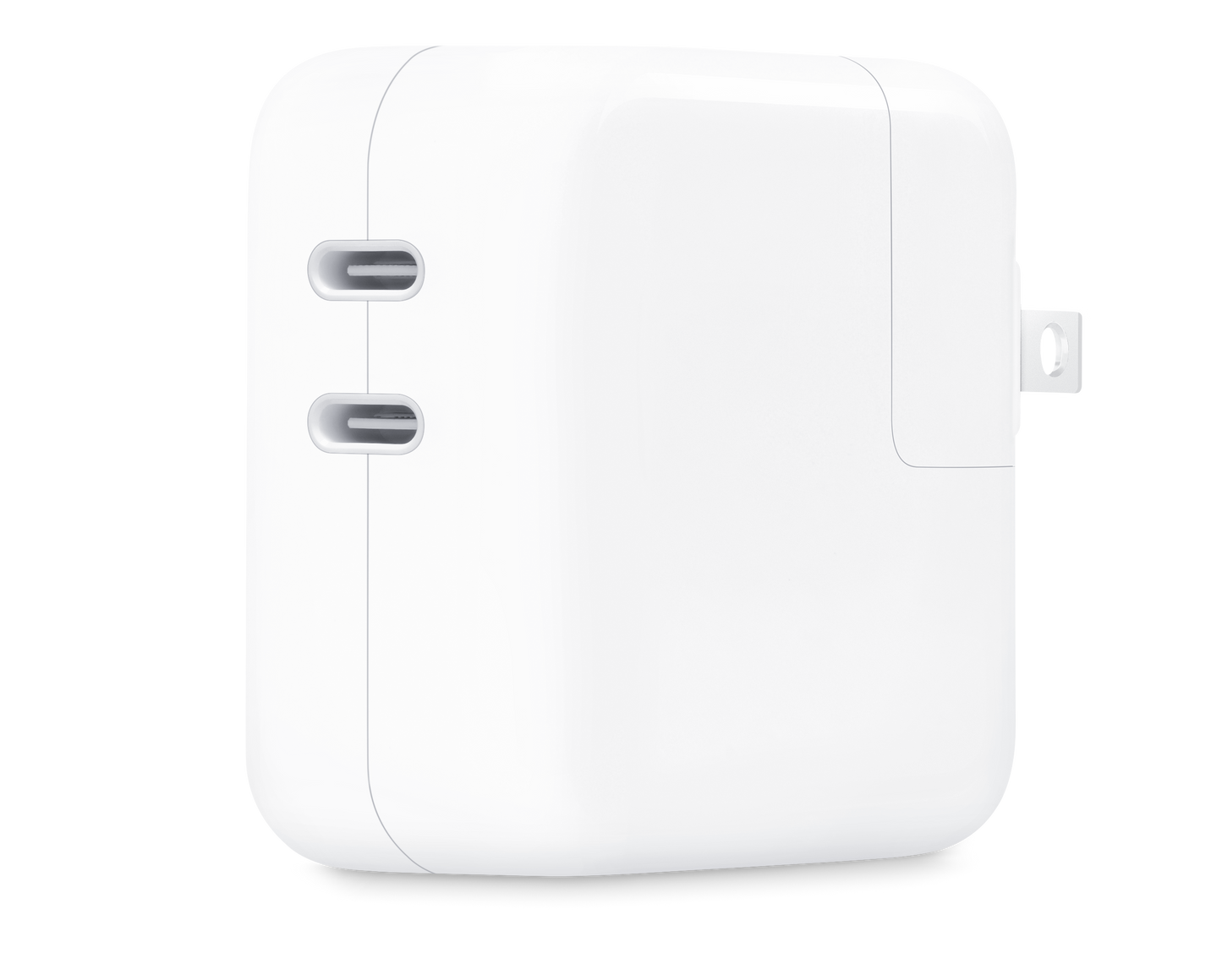 Adaptador de corriente de 35 W con dos puertos USB-C