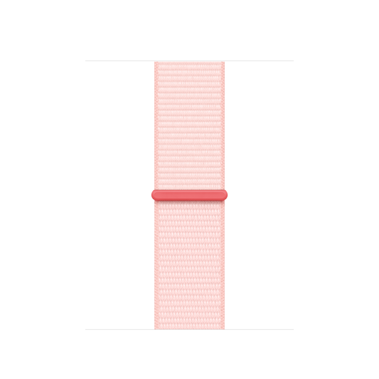 Correa loop deportiva rosa claro para caja de 41 mm