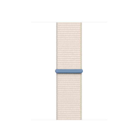 Correa loop deportiva blanco estelar para caja de 41 mm