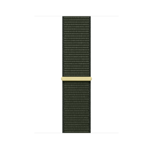 Correa loop deportiva color ciprés para caja de 45 mm