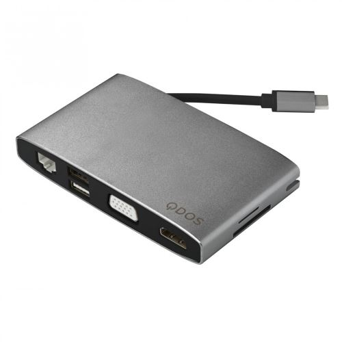 Multipuerto USB-C Powerlink 8:1 hub Gris espacial