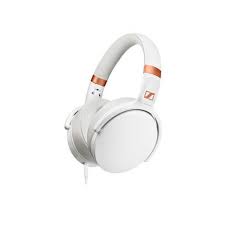 Audífonos SennHeiser plegables sonido HD Alambricos Blanco