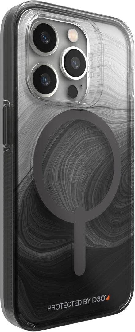 GEAR4-CASES-MILAN SNAP-APPLE-IPHONE 14 PRO MAX -FG-BLACK SWIRL