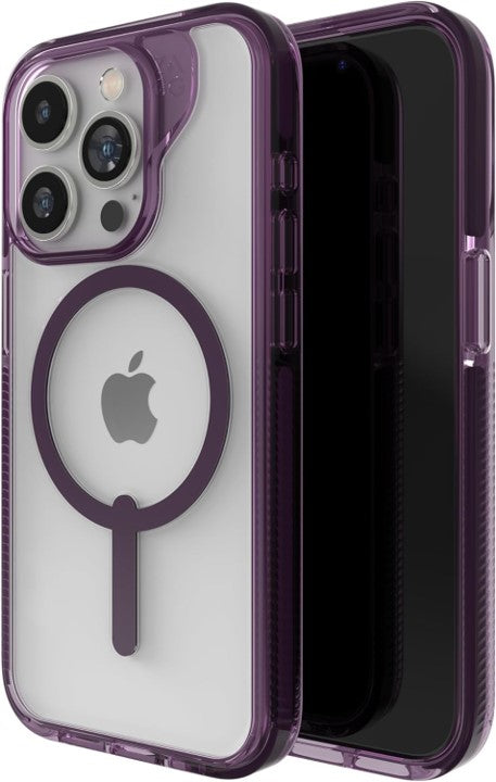 Case ZAGG SANTA CRUZ SNAP con MagSafe  Para iPhone 15 Pro Max - Purpura