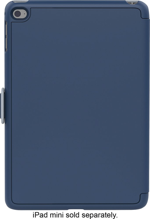 Case SPECK STYLE FOLIO Para iPad Mini 4 - Azul mar profundo, Gris níquel