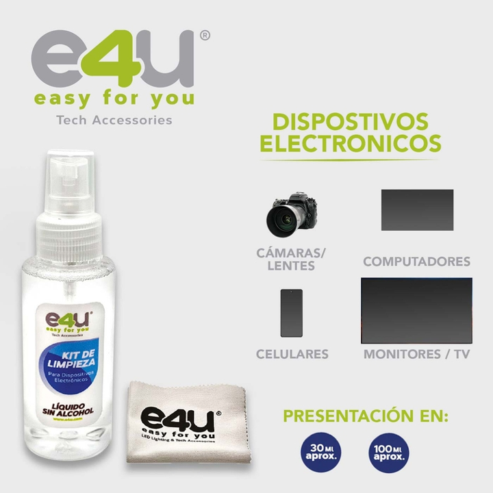 KIT DE LIMPIEZA PARA DISPOSITIVOS ELECTR