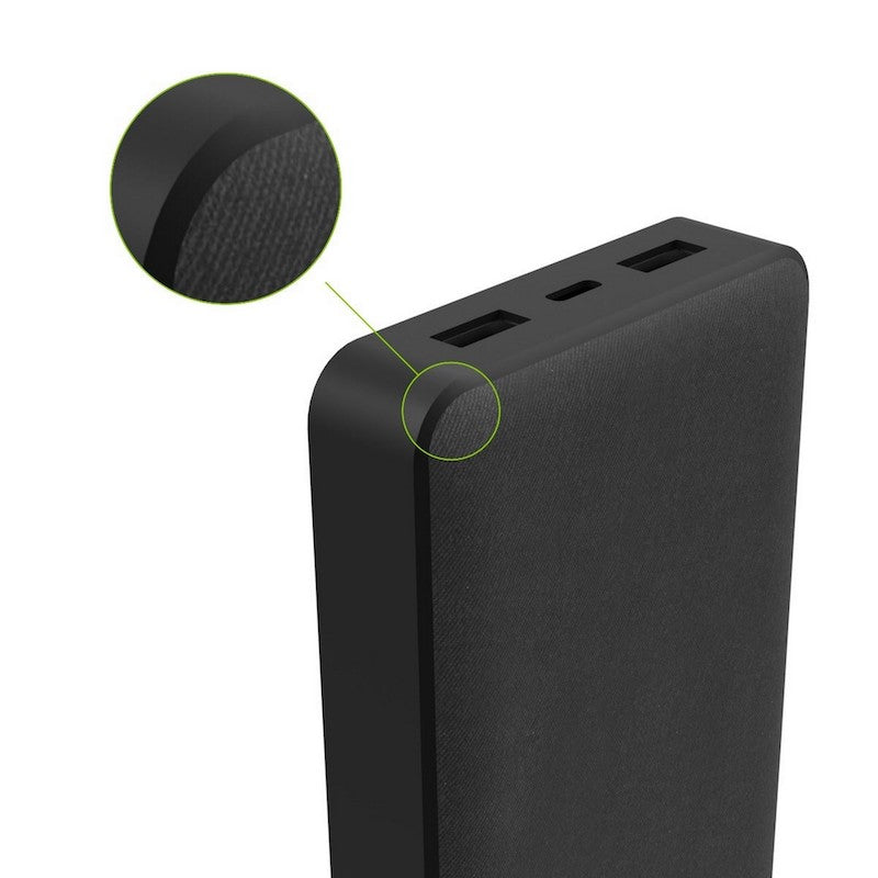 BATERÍA MOPHIE POWERBANK 20,000MAH USB-C PD18W / 2 USB-A- NEGRO