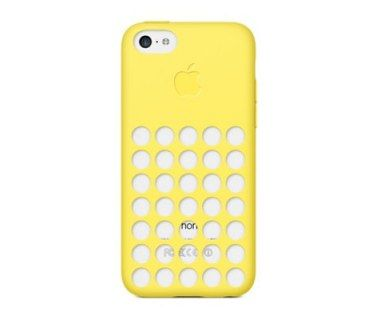 Case Apple Para iPhone 5C - Amarillo