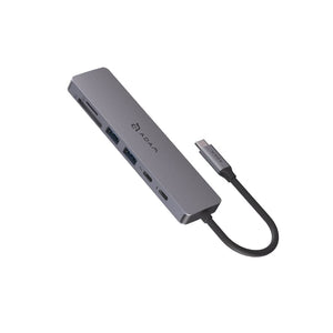 MULTIPUERTO ADAM ELEMENTS SE07 USB-C 7 EN 1 GREY