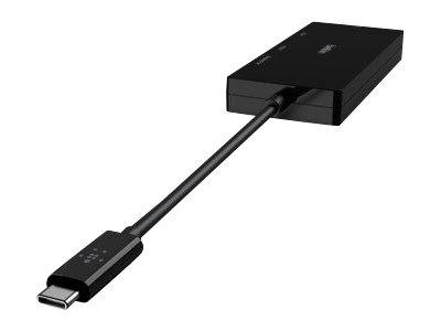 Adaptador Belkin USB-C a HDMI - Vga - Dvi - DisplayPort - Negro