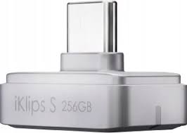 MEMORIA FLASH ADAM ELEMENTS ICLIPS SSD 256GB HUELLA USB-C GREY