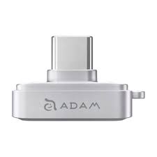 MEMORIA FLASH ADAM ELEMENTS ICLIPS SSD 256GB HUELLA USB-C GREY