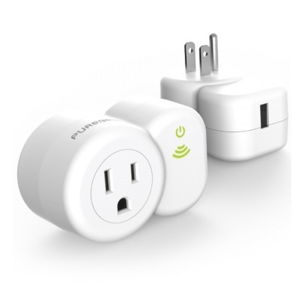 Enchufe Interruptor inteligente PUREGEAR WiFi - blanco