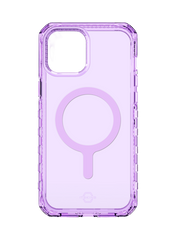 Case ITSKINS SUPREME MAGCLEAR Para iPhone 12/13 Pro Max - Purpura