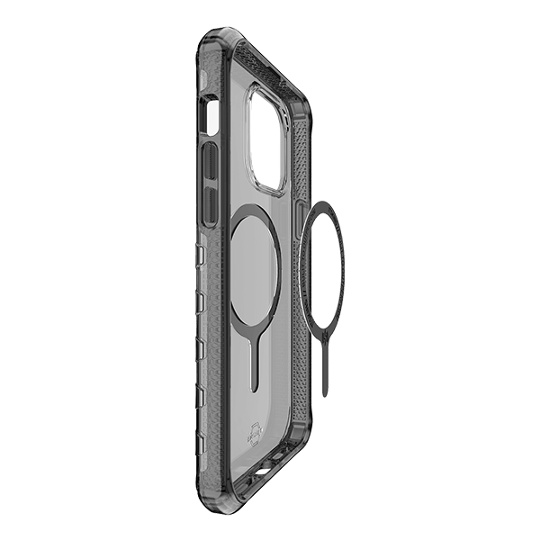 Case ITSKINS Supreme MagClear para iPhone 14 Pro Max - Grafito