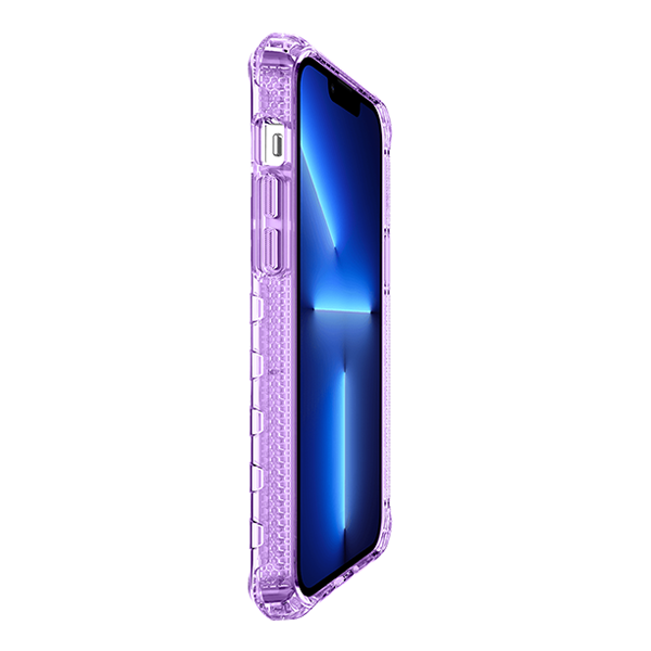 Case ITSKINS SUPREME MAGCLEAR Para iPhone 14 Pro - Purpura