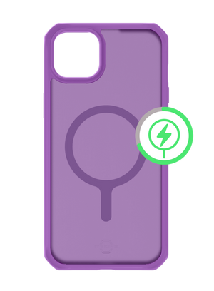 ITSKINS FUNDA HYBRID R FROST MAGSAFE IPHONE 15 MORADO