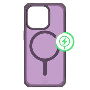 ITSKINS FUNDA HYBRID R FROST MAGSAFE IPHONE 15 PRO MAX MORADO