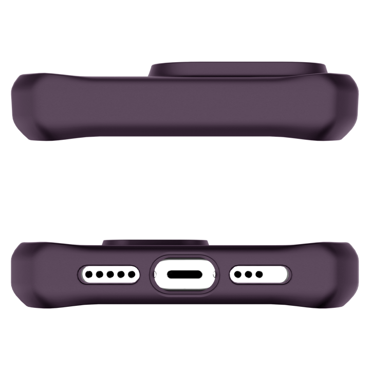 FUNDA FROST MAGSAFE IPHONE 15 PRO MORADO.