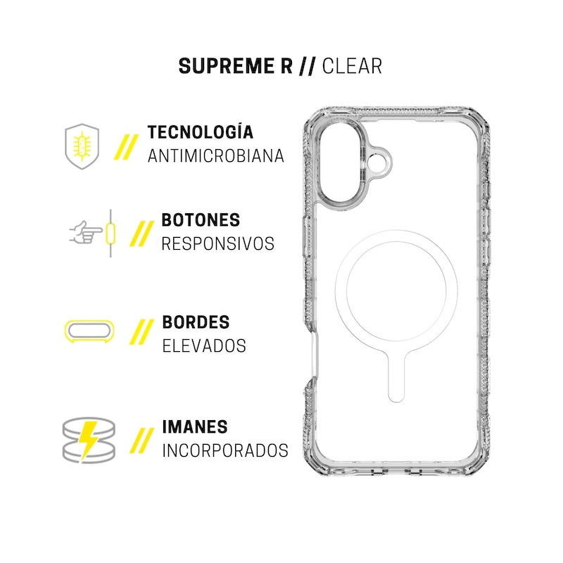 CASE ITSKINS SUPREME R IPH 16 PL TRP