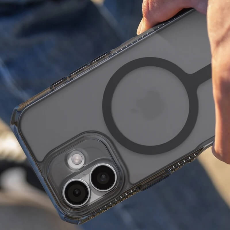 CASE ITSKINS HYBRID R VAPOR MAGSAFE IPHONE 17 SMOK