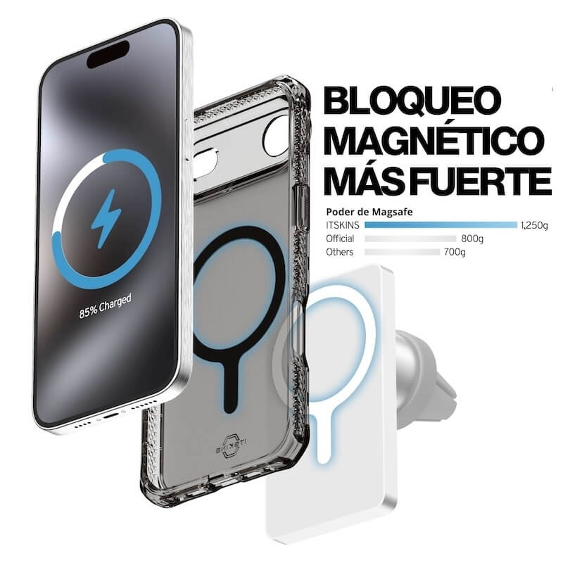 CASE ITSKINS HYBRID R VAPOR MAGSAFE IPHONE 17 AIR SMOK