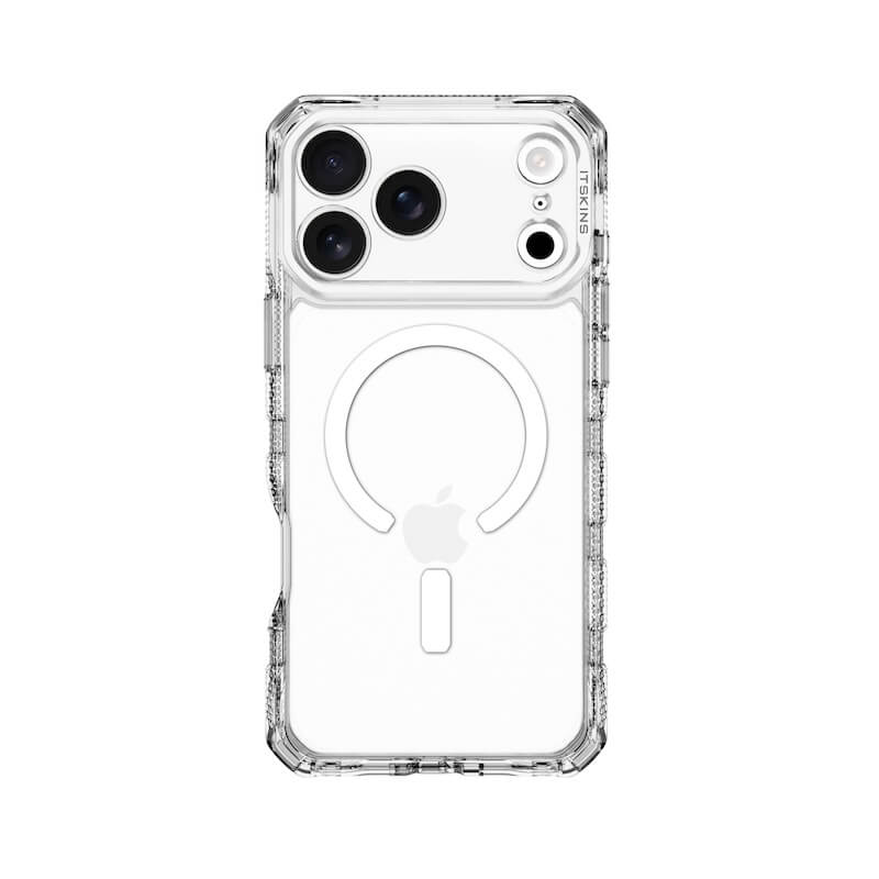 CASE ITSKINS SUPREME R CLEAR MAGSAFE IPHONE 17 PR CLEAR/WHITE