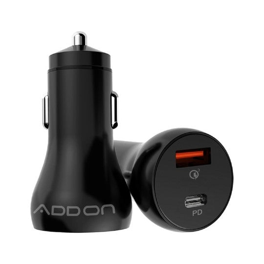 ADAPTADOR ADD ON PARA CARRO 38W USBA/USBC