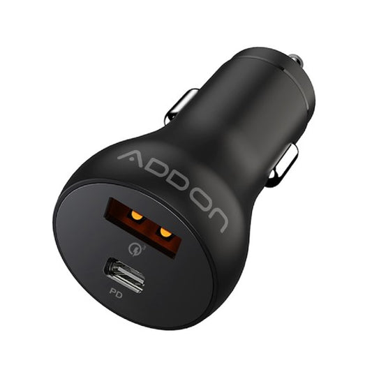 ADAPTADOR ADD ON PARA CARRO 38W USBA/USBC