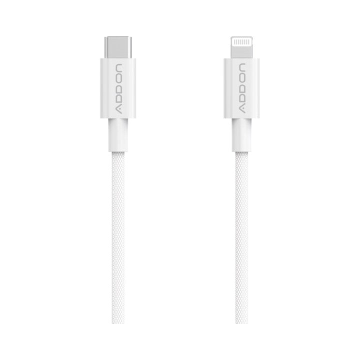 CABLE DE CARGA ADD ON USBC/LIGHTNING 2M - WHITE