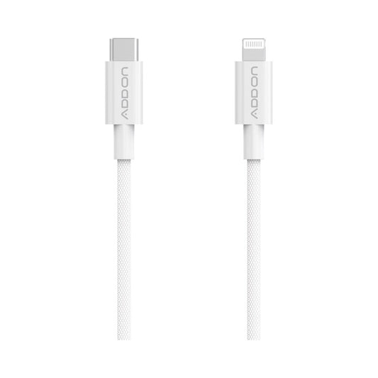 CABLE DE CARGA ADD ON USBC/LIGHTNING 2M - WHITE