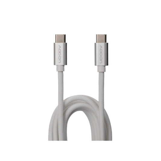 CABLE DE CARGA ADD ON USBC/USBC 2M - WHITE
