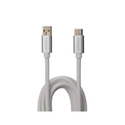 CABLE DE CARGA ADD ON USBA/USBC 2M - WHITE