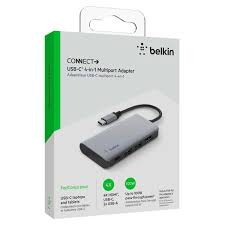 MULTIPUERTO BELKIN USB-C A 4 EN 1