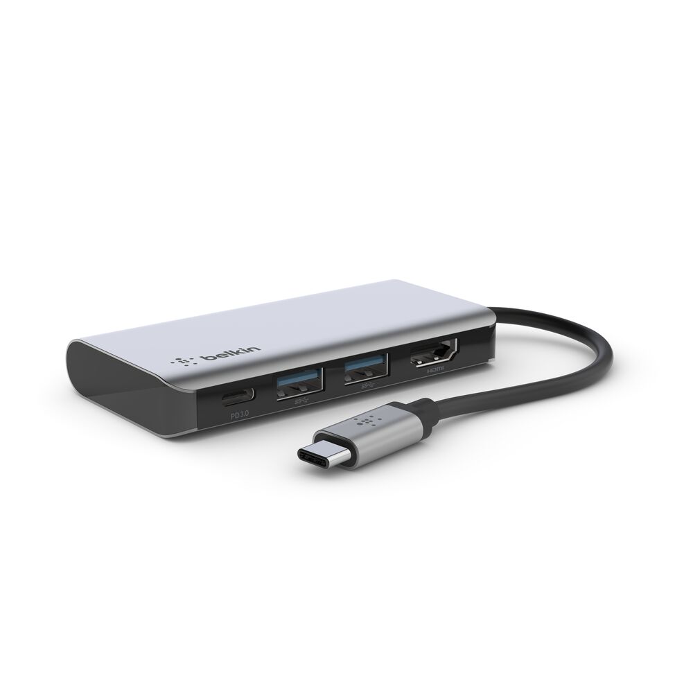 MULTIPUERTO BELKIN USB-C A 4 EN 1