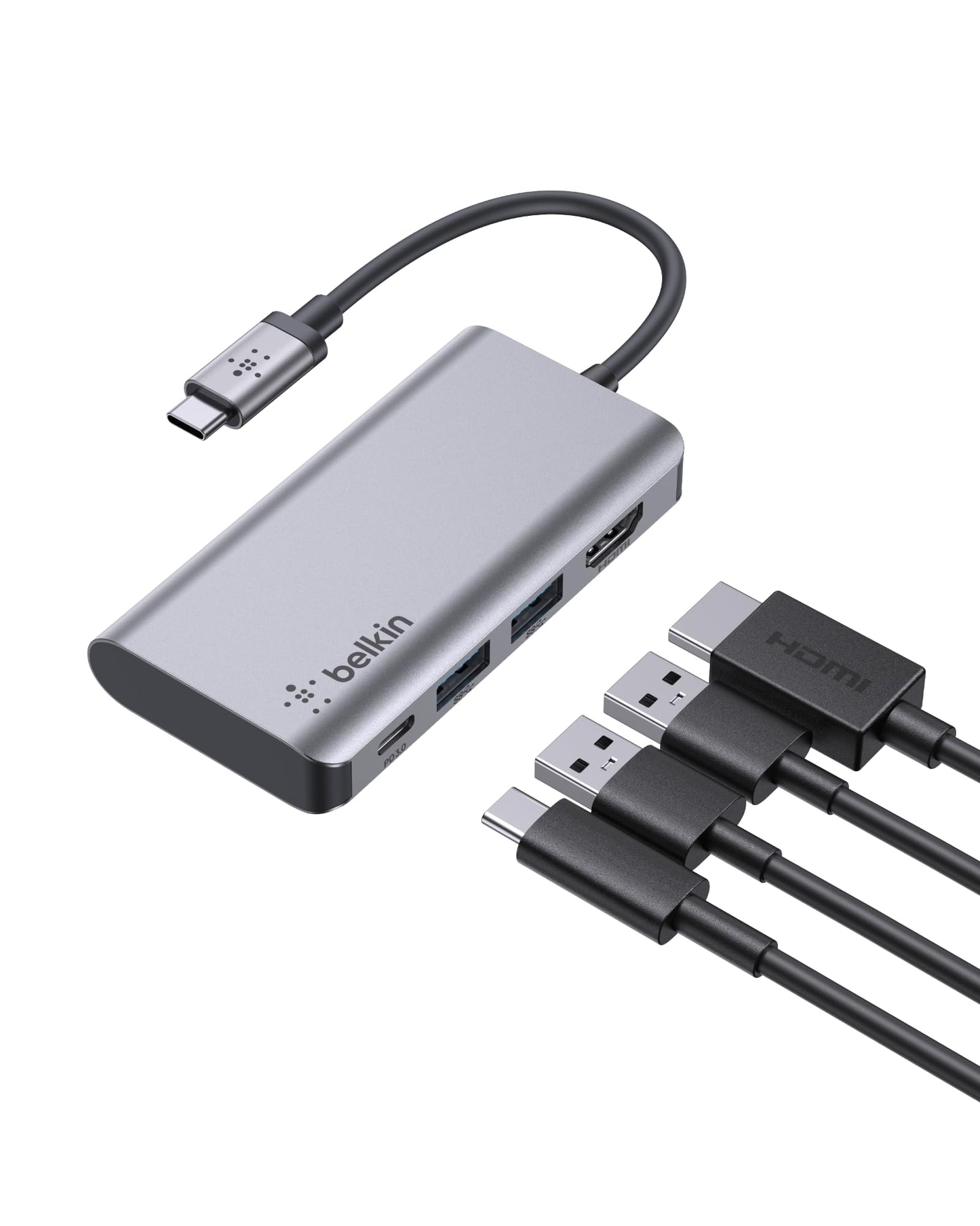MULTIPUERTO BELKIN USB-C A 4 EN 1
