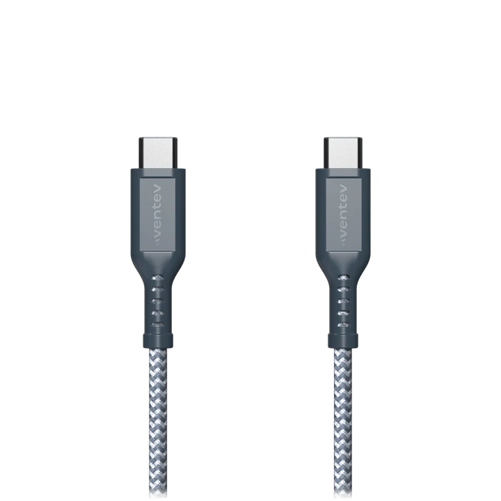 CABLE VENTEV BRAIDED USB-C A USB-C 1.8M