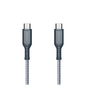 CABLE VENTEV BRAIDED USB-C A USB-C 1.8M GRY