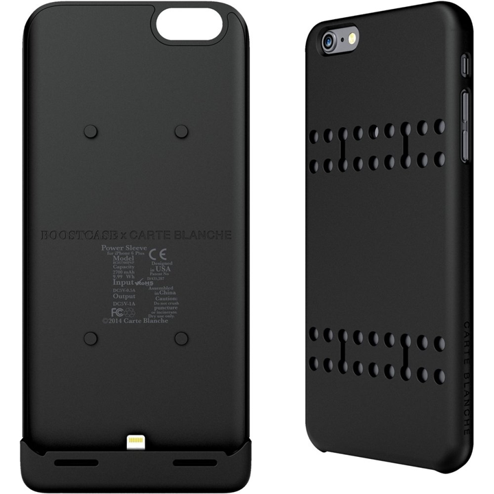 Case con Batería Externa Pro Para iPhone 6 Plus y 6s Plus - Negro