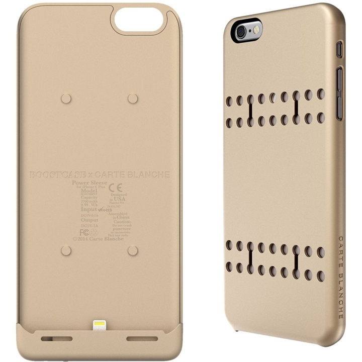 POWER CASE 4500MAH FOR IPHONE 6 - GOLD