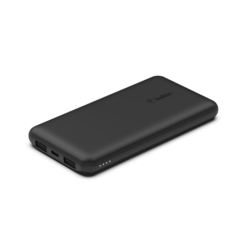 BATERIA BELKIN 3 PUERTOS USBA/USBA/USBC 10000 MAH BLACK