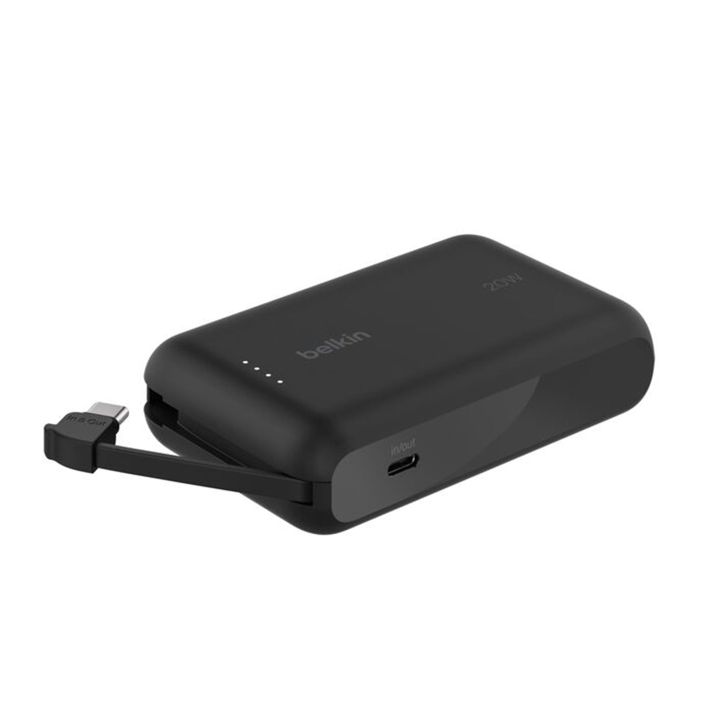 BATERIA BELKIN 20W BOOSTCHARGE 10000 mAh CABLE USB-C BLACK